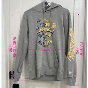 Born x Raised : 2020 Los Angeles Lakers Champions Gray Hoodie